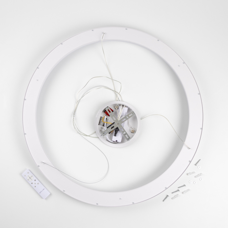 Brilagi - ściemnialny żyrandol na linkach FALCON II LED/108W/230V 3000-6500K Ø 80 cm biały + pilot zdalnego sterowania