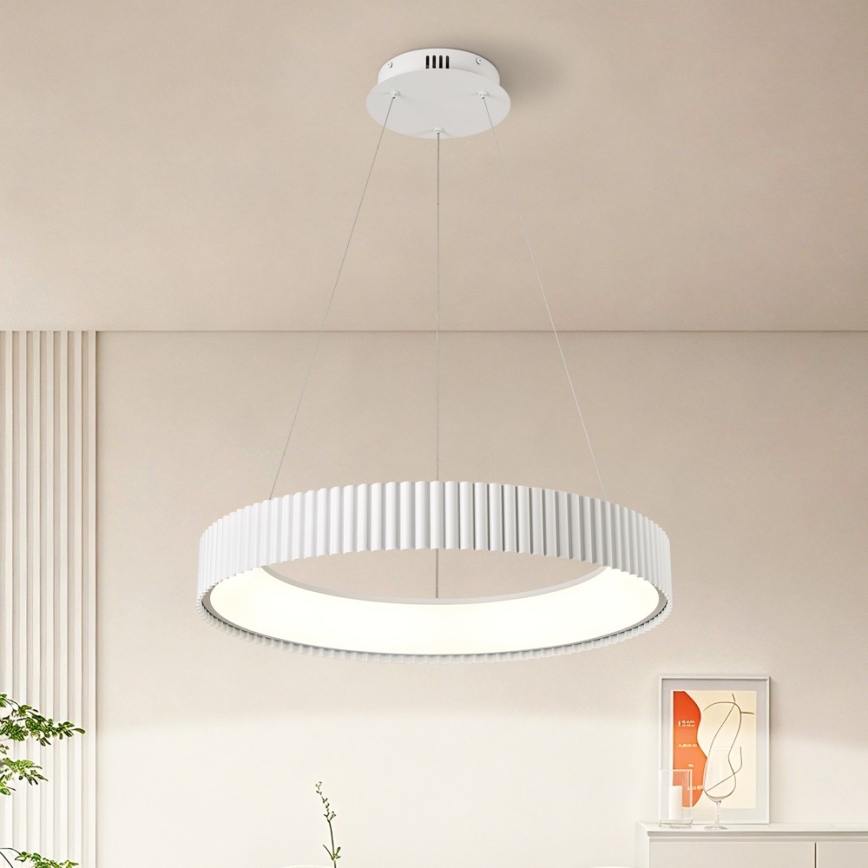 BRILAGI - LED ściemnialny żyrandol na lince FALCON MODERN LED/54W/230V 3000-6000K śr. 60 cm biały + zdalne sterowanie