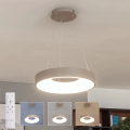 BRILAGI - LED ściemnialny żyrandol na lince FALCON II LED/67W/230V 3000-6500K Ø 40 cm beżowy + pilot zdalnego sterowania