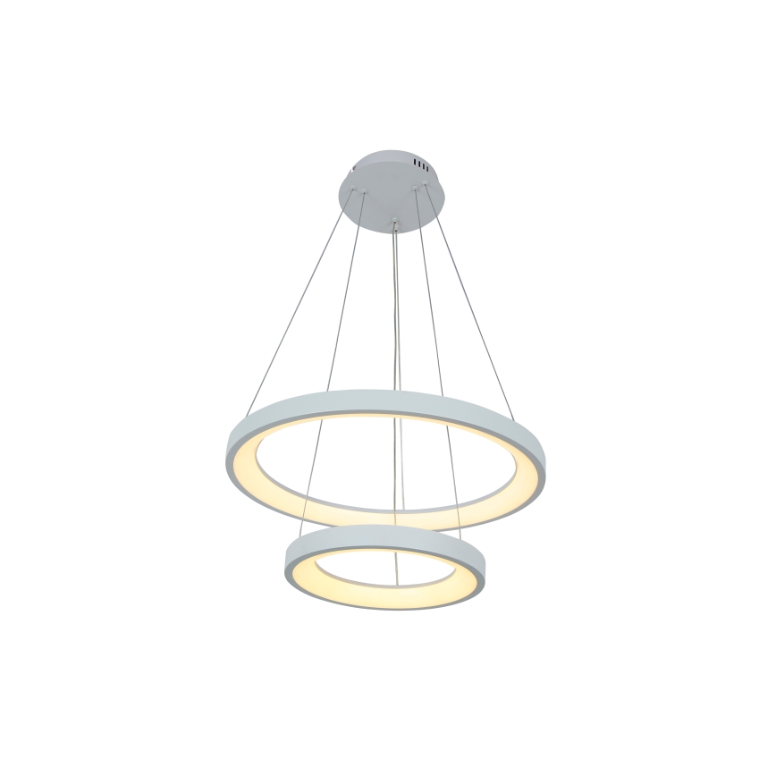 Brilagi - ściemnialna lampa wisząca na linkach FALCON SLIM LED/68W/230V 3000-6500K Ø 50 cm biała + pilot zdalnego sterowania