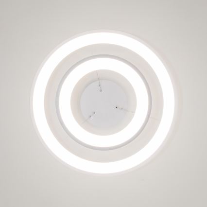 Brilagi - ściemnialna lampa wisząca na linkach FALCON SLIM LED/68W/230V 3000-6500K Ø 50 cm biała + pilot zdalnego sterowania