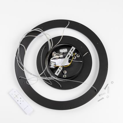 Brilagi - LED ściemnialna lampa wisząca na linkach FALCON SLIM LED/68W/230V 3000-6500K śr. 50 cm czarna + pilot zdalnego sterowania