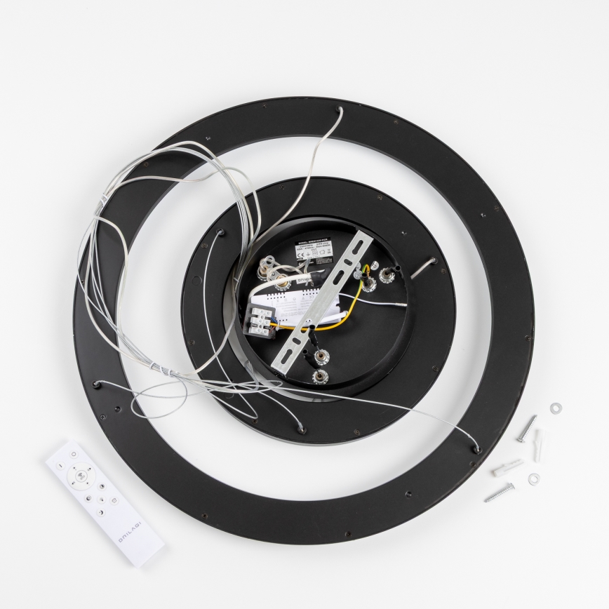 Brilagi - LED ściemnialna lampa wisząca na linkach FALCON SLIM LED/68W/230V 3000-6500K śr. 50 cm czarna + pilot zdalnego sterowania