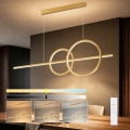BRILAGI - LED ściemnialny żyrandol na lince SIGNATURE LED/53W/230V 3000-6000K 120 cm złoty + pilot zdalnego sterowania