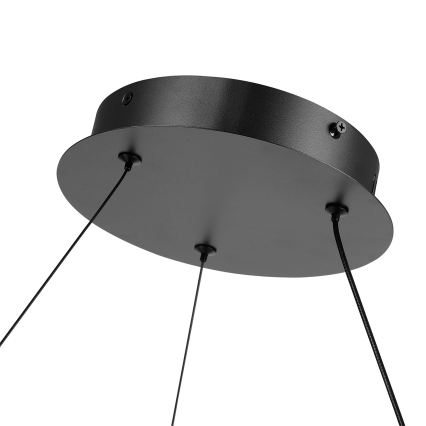 Brilagi - ściemnialna lampa wisząca LED na przewodzie TWISTER LED/105W/230V 3000-6000K o średnicy 100 cm, czarna + pilot zdalnego sterowania