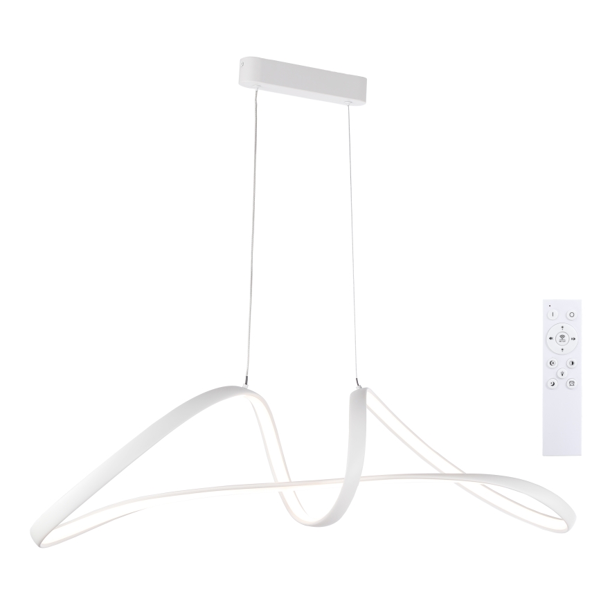 Brilagi - LED ściemnialny żyrandol na linkach TWISTER LED/60W/230V 3000-6000K biały + pilot zdalnego sterowania