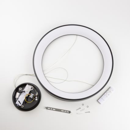 Brilagi - LED ściemnialny żyrandol na linkach FALCON II LED/99W/230V 3000-6500K śr. 60 cm czarny + zdalne sterowanie