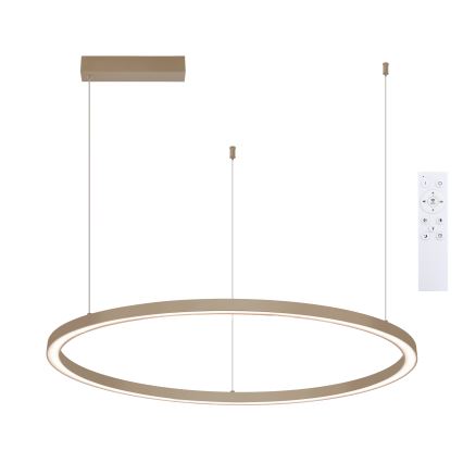 Brilagi - ściemnialny żyrandol LED na lince PORTOFINO LED/60W/230V 3000-6000K Ø 80 cm beżowy + pilot zdalnego sterowania
