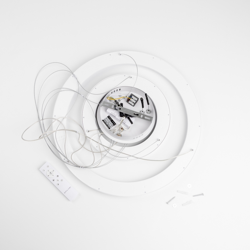 Brilagi - Ściemnialna lampa wisząca LED na lince FALCON SLIM LED/68W/230V 3000-6500K śr. 50 cm biała + pilot zdalnego sterowania