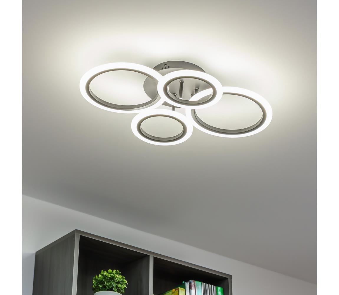 Brilagi - LED Ściemnialny żyrandol natynkowy ORBITS LED/50W/230V 3000-6500K + +pilot