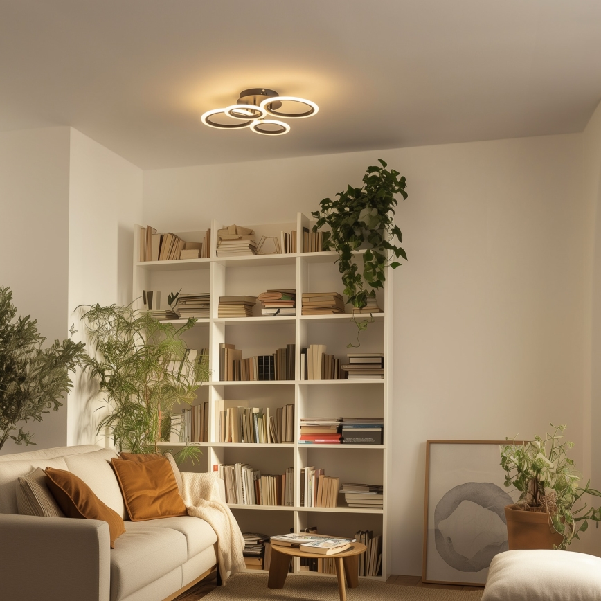 Brilagi - LED Ściemnialny żyrandol natynkowy ORBITS LED/50W/230V 3000-6500K + Pilot zdalnego sterowania