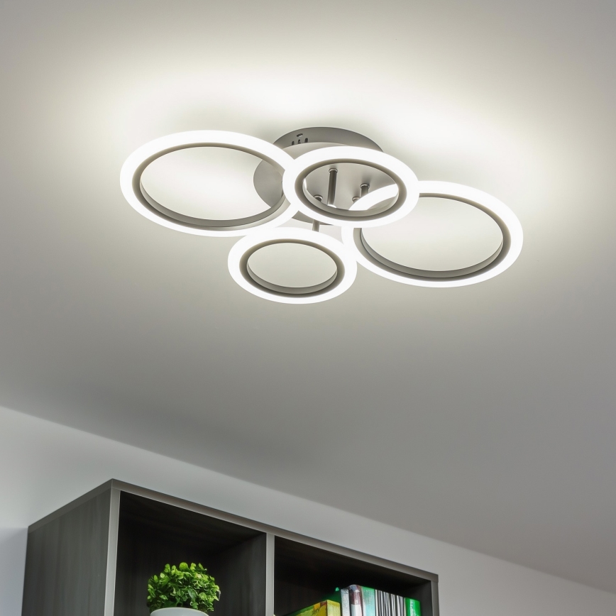 Brilagi - LED Ściemnialny żyrandol natynkowy ORBITS LED/50W/230V 3000-6500K + Pilot zdalnego sterowania