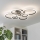 Brilagi - LED Ściemnialny żyrandol natynkowy ORBITS LED/85W/230V 3000-6500K czarny + pilot zdalnego sterowania