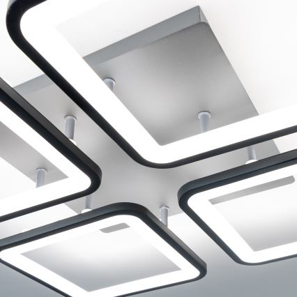 Brilagi - LED Ściemnialny żyrandol natynkowy SQUARED LED/85W/230V 3000-6500K + pilot zdalnego sterowania