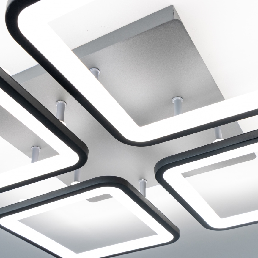 Brilagi - LED Ściemnialny żyrandol natynkowy SQUARED LED/85W/230V 3000-6500K + pilot zdalnego sterowania