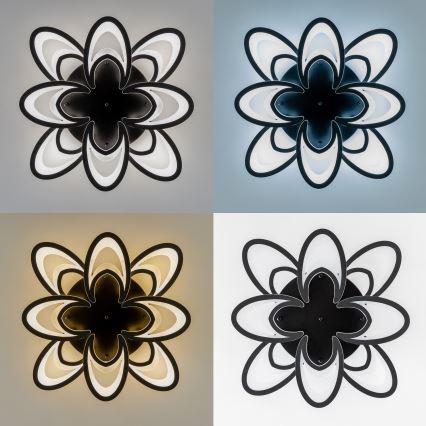 Brilagi - LED Ściemnialny żyrandol natynkowy TWIST LED/125W/230V 3000-6500K + Pilot zdalnego sterowania
