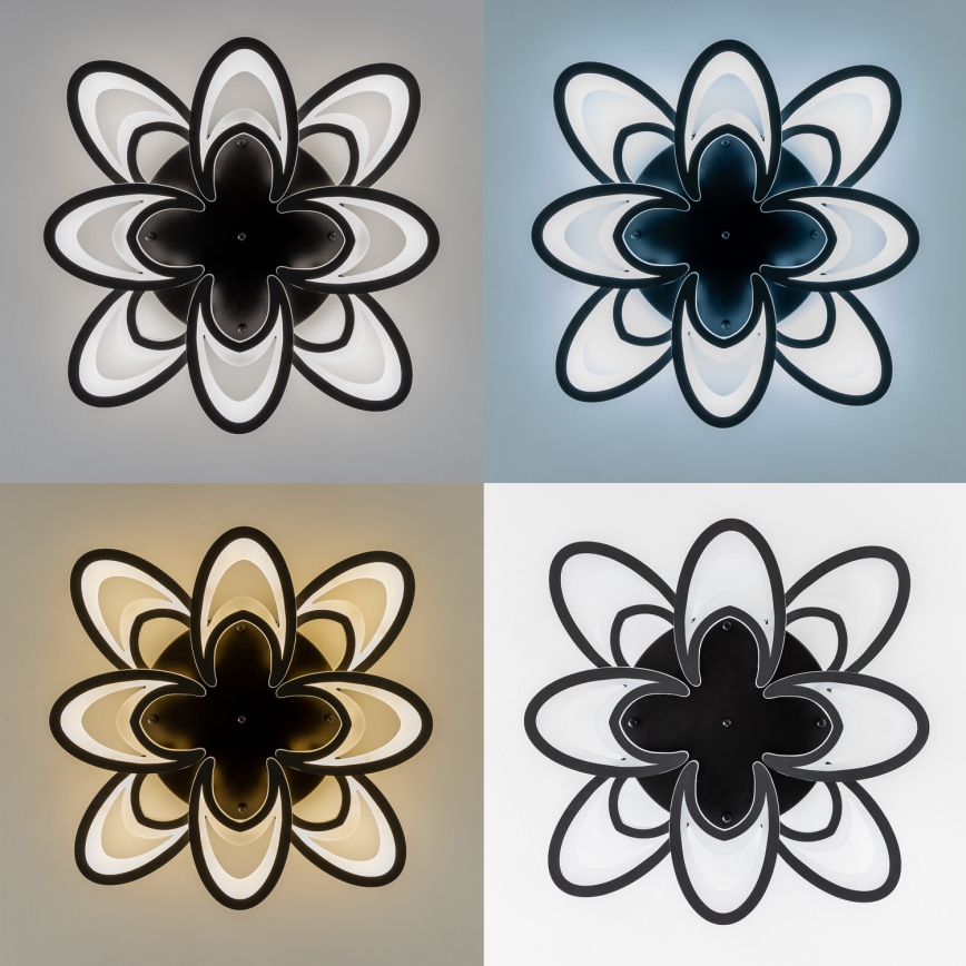 Brilagi - LED Ściemnialny żyrandol natynkowy TWIST LED/125W/230V 3000-6500K + Pilot zdalnego sterowania