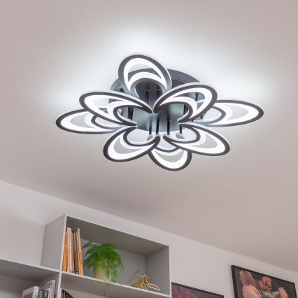 Brilagi - LED Ściemnialny żyrandol natynkowy TWIST LED/125W/230V 3000-6500K + Pilot zdalnego sterowania