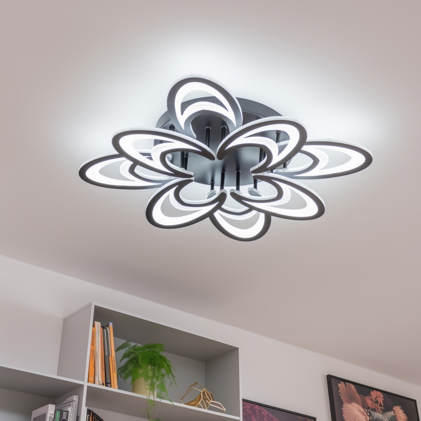 Brilagi - LED Ściemnialny żyrandol natynkowy TWIST LED/125W/230V 3000-6500K + Pilot zdalnego sterowania