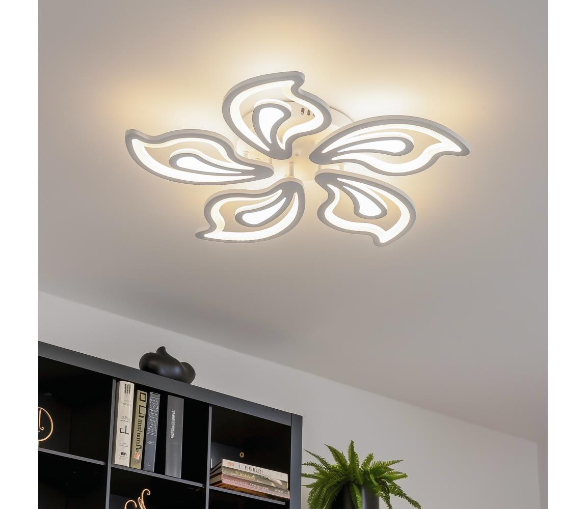 Brilagi - LED Ściemnialny żyrandol natynkowy TWIST LED/125W/230V 3000-6500K + pilot