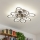Brilagi - LED Ściemnialny żyrandol natynkowy TWIST LED/125W/230V 3000-6500K + Pilot zdalnego sterowania