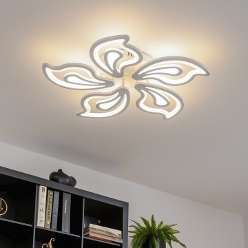 Brilagi - LED Ściemnialny żyrandol natynkowy TWIST LED/125W/230V 3000-6500K + pilot zdalnego sterowania