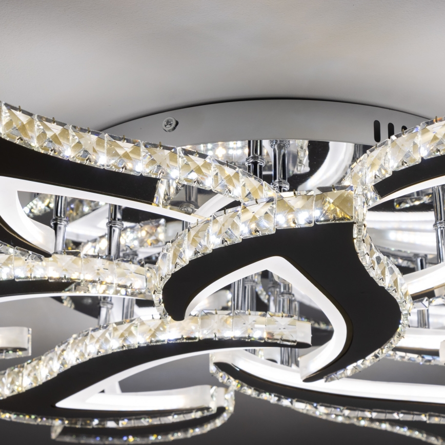 Brilagi - LED Ściemnialny żyrandol natynkowy TWIST LED/180W/230V 3000-6500K + pilot zdalnego sterowania