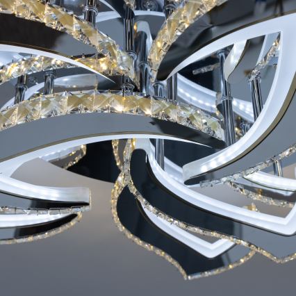 Brilagi - LED Ściemnialny żyrandol natynkowy TWIST LED/180W/230V 3000-6500K + pilot zdalnego sterowania