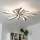 Brilagi - LED Ściemnialny żyrandol natynkowy TWIST LED/55W/230V 3000-6500K antracyt + pilot zdalnego sterowania