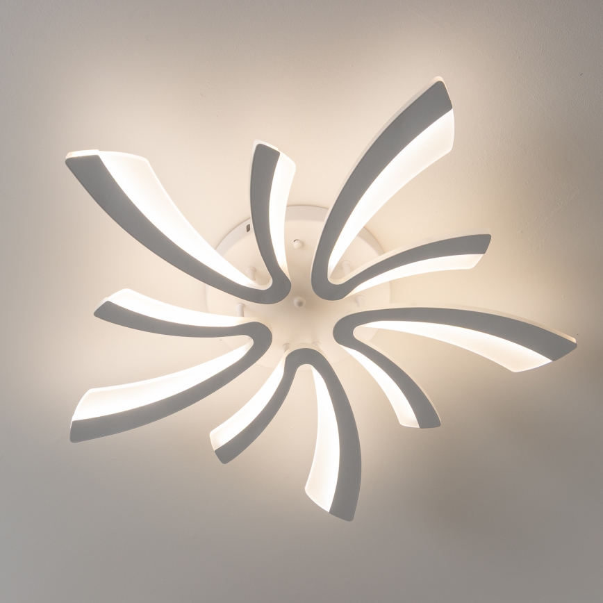 Brilagi - LED Ściemnialny żyrandol natynkowy TWIST LED/55W/230V 3000-6500K biały + pilot zdalnego sterowania
