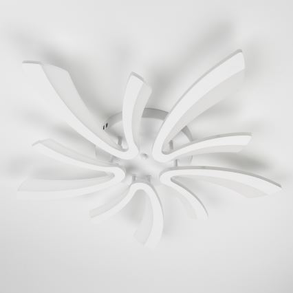 Brilagi - LED Ściemnialny żyrandol natynkowy TWIST LED/55W/230V 3000-6500K biały + pilot zdalnego sterowania