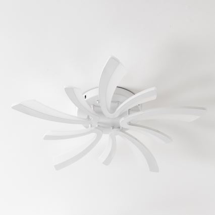 Brilagi - LED Ściemnialny żyrandol natynkowy TWIST LED/55W/230V 3000-6500K biały + pilot zdalnego sterowania