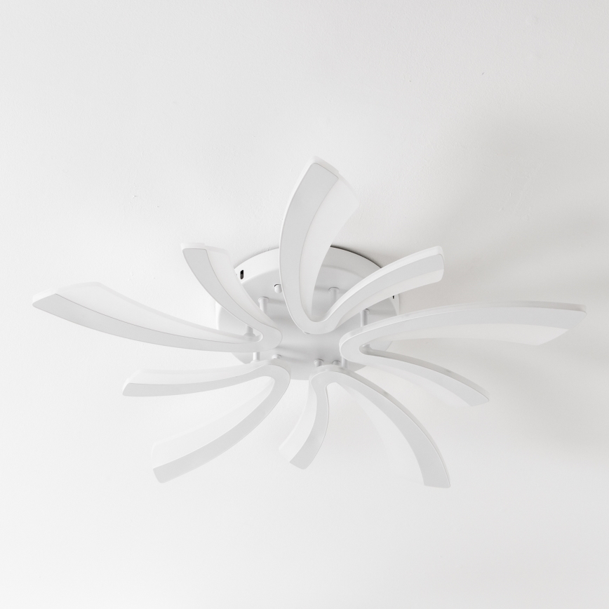 Brilagi - LED Ściemnialny żyrandol natynkowy TWIST LED/55W/230V 3000-6500K biały + pilot zdalnego sterowania