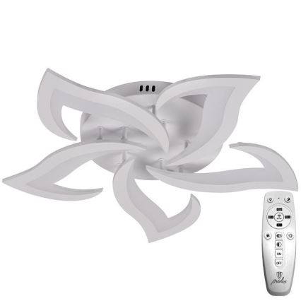 Brilagi - LED Ściemnialny żyrandol natynkowy TWIST LED/55W/230V 3000-6500K biały + zdalne sterowanie