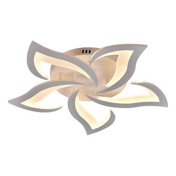 Brilagi - LED Ściemnialny żyrandol natynkowy TWIST LED/55W/230V 3000-6500K biały + zdalne sterowanie