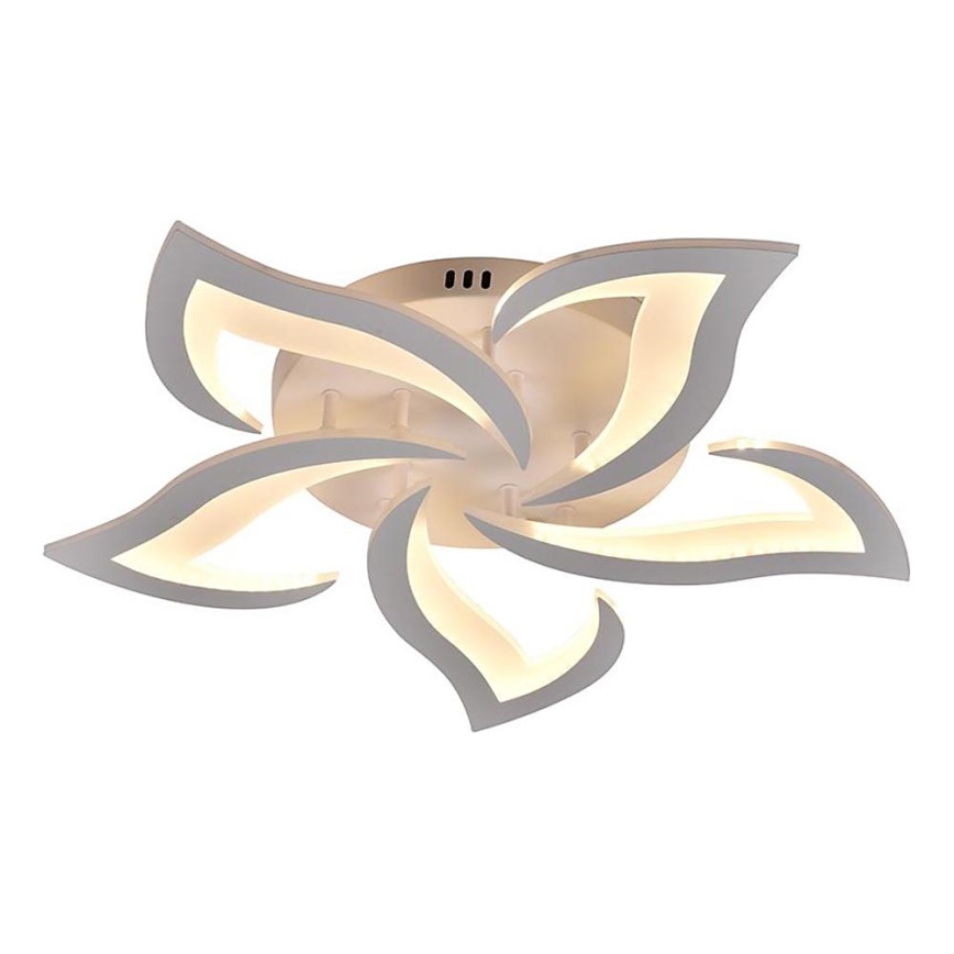 Brilagi - LED Ściemnialny żyrandol natynkowy TWIST LED/55W/230V 3000-6500K biały + zdalne sterowanie