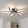 Brilagi - LED Ściemnialny żyrandol natynkowy TWIST LED/65W/230V 3000-6500K czarny + pilot zdalnego sterowania