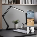 BRILAGI - LED ściemniana lampa biurkowa 2 w 1 USB VARIO LED/14W/5V 3000-6000K czarna