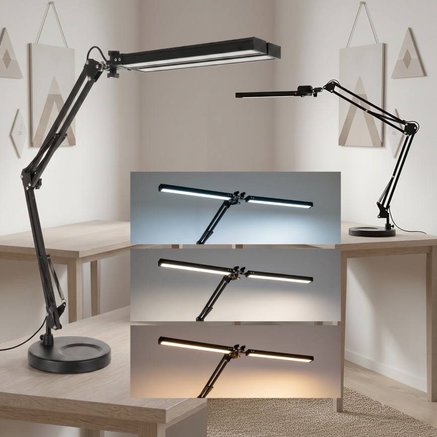 BRILAGI - LED Ściemniana lampa stołowa VARIO LED/15W/230V 3000-6000K czarna