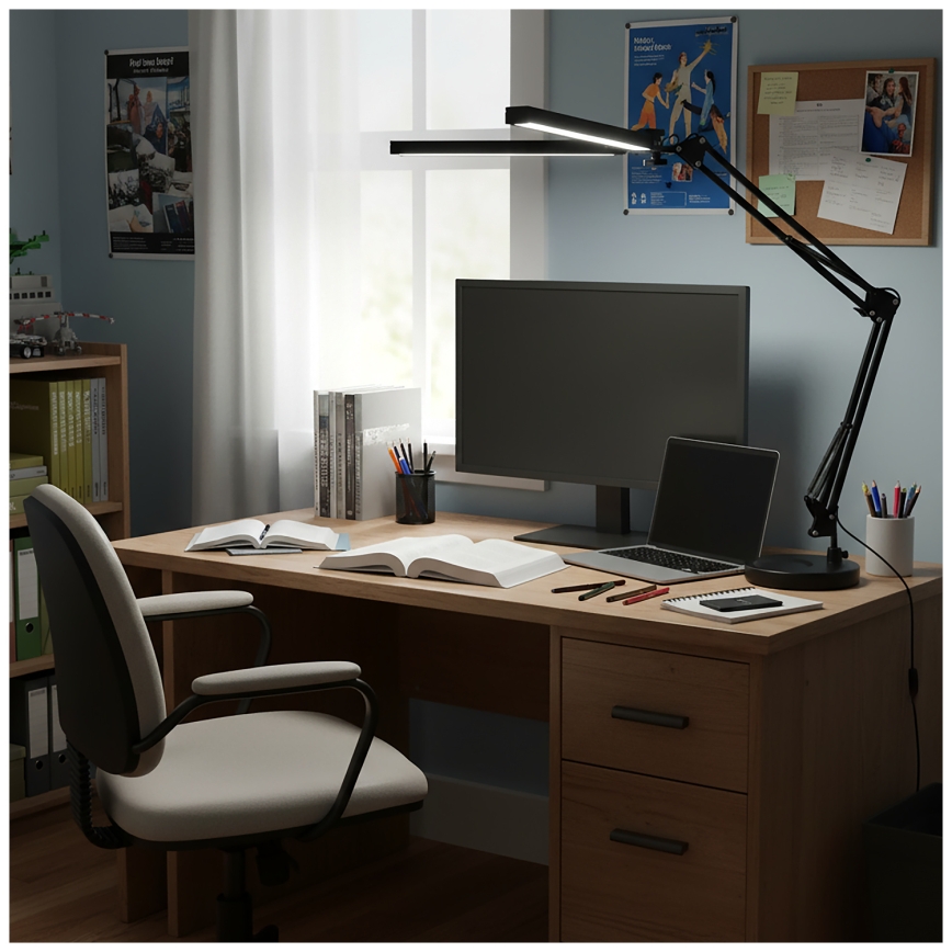 BRILAGI - LED Ściemniana lampa stołowa VARIO LED/15W/230V 3000-6000K czarna