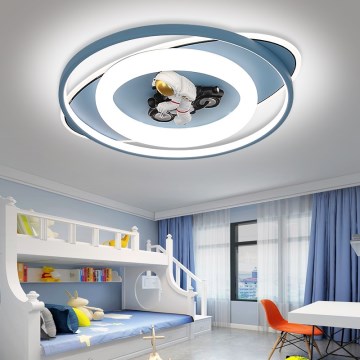 Brilagi - LED ściemniana lampa sufitowa dla dzieci ASTRO LED/68W/230V 3000-6000K + pilot zdalnego sterowania