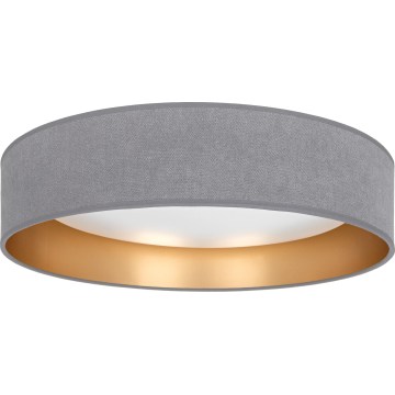 Brilagi - LED ściemniana lampa sufitowa VELVET SMARTIX STARS LED/24W/230V 3000-6000K średnica 45 cm szary/złoty Wi-Fi Tuya Beacon + pilot zdalnego sterowania