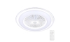 Brilagi - LED Ściemniana lampa z wentylatorem RONDA LED/65W/230V 3000-6500K biała