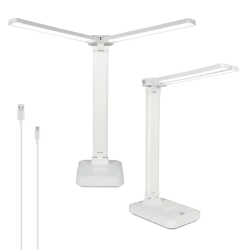 Brilagi - LED ściemniana lampka biurkowa MODO DUO LED/8W/5V 3000/4000/6500K biała