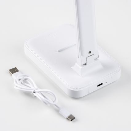 BRILAGI - LED ściemniana lampka biurkowa MODO DUO LED/8W/5V 3000/4000/6500K biała