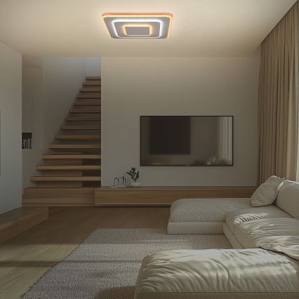 Brilagi - LED regulowane oświetlenie sufitowe MODERN LED/72W/230V 2700-6500K 46,6x46,6 cm + pilot zdalnego sterowania