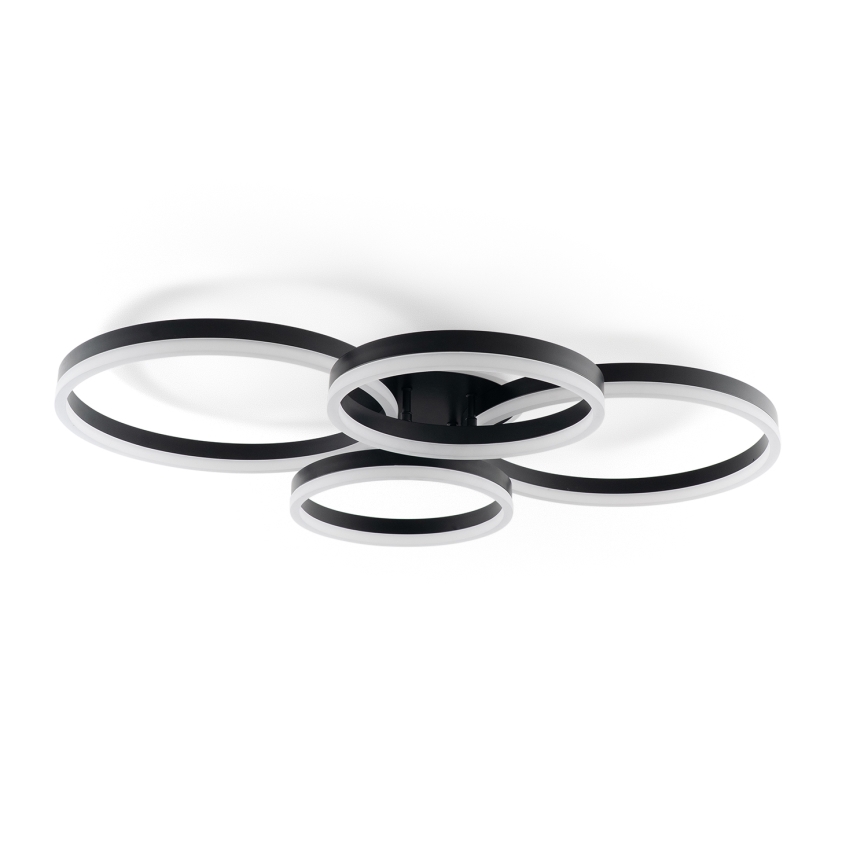 Brilagi - LED Regulowane natynkowe oświetlenie sufitowe ORBITS LED/52W/230V 3000-6000K + pilot zdalnego sterowania