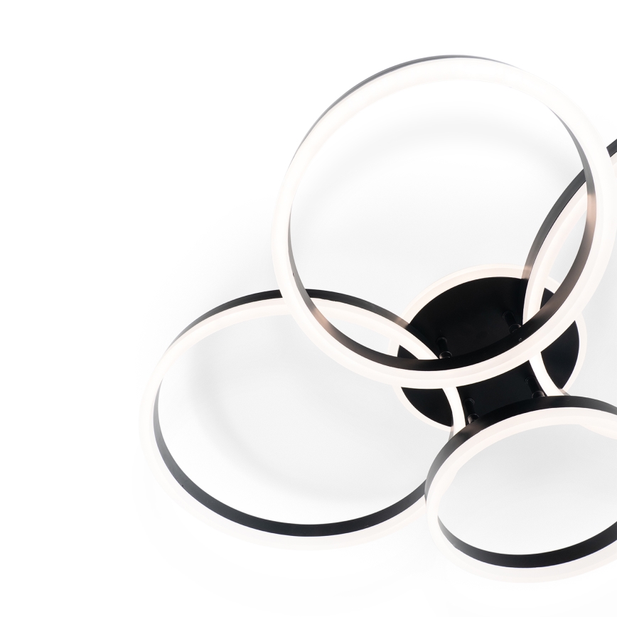 Brilagi - LED Regulowane natynkowe oświetlenie sufitowe ORBITS LED/52W/230V 3000-6000K + pilot zdalnego sterowania