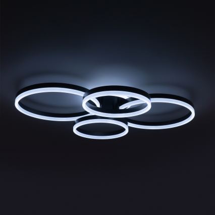 Brilagi - LED Regulowane natynkowe oświetlenie sufitowe ORBITS LED/52W/230V 3000-6000K + pilot zdalnego sterowania