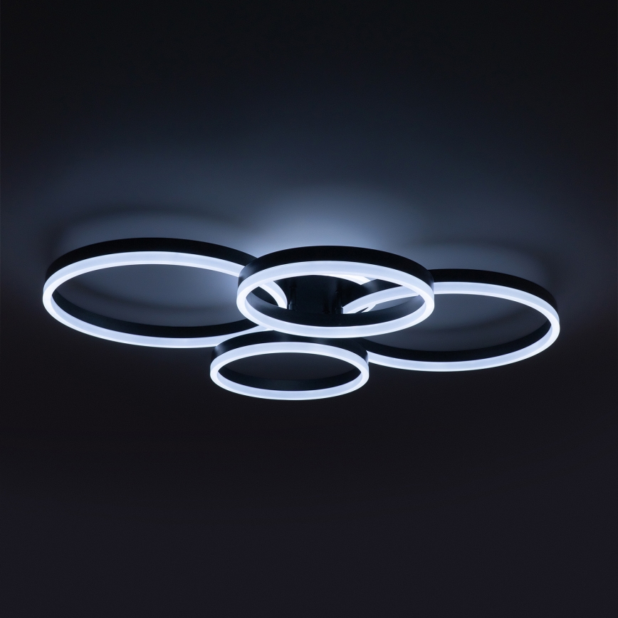 Brilagi - LED Regulowane natynkowe oświetlenie sufitowe ORBITS LED/52W/230V 3000-6000K + pilot zdalnego sterowania